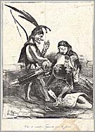 Daumier lithograph