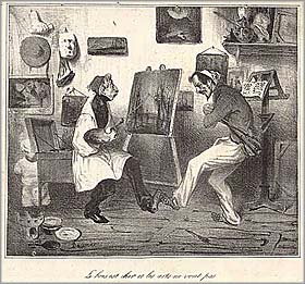 Daumier Lithograph