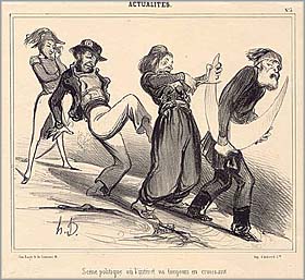 Daumier liithograph