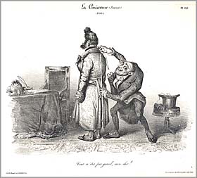 Traviés caricature