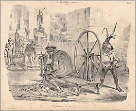 Grandville caricature