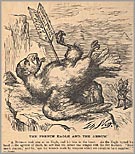 Thomas Nast The French Eagle and the Arrow  September 3, 1870