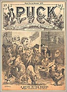 Joseph Keppler Lithograph from Puck Magazine March 14 1877
