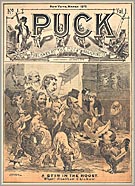 Joseph Keppler Lithograph from Puck Magazine March 14 1877