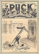 Joseph Keppler Lithograph from Puck Magazine March 28 1877
