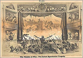 Joseph Keppler Lithograph from Puck Magazine May 9 1877